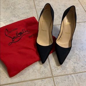Christian Louboutin Satin Heels